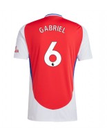 Arsenal Gabriel Magalhaes #6 Domácí Dres 2024-25 Krátký Rukáv